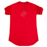 Tony couper - TT22/150 - mini center logos tee - red