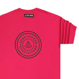 Tony couper - TT22/165 - oversized big circle logo tee - red