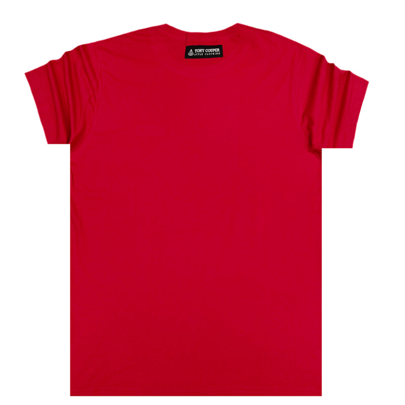 Tony couper - TT22/18 - skin tee - red