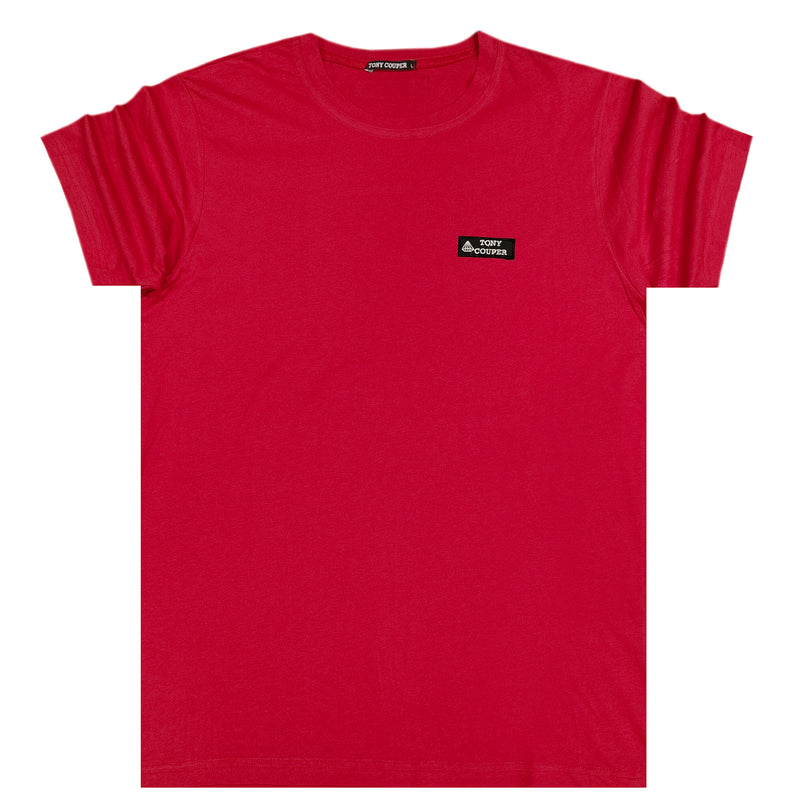 Tony couper - TT22/18 - skin tee - red