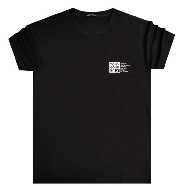 Tony couper  - TT22/808 -  hustle tee - black