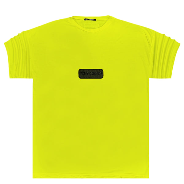 Tony couper - TT23/101 - oversized tee - yellow