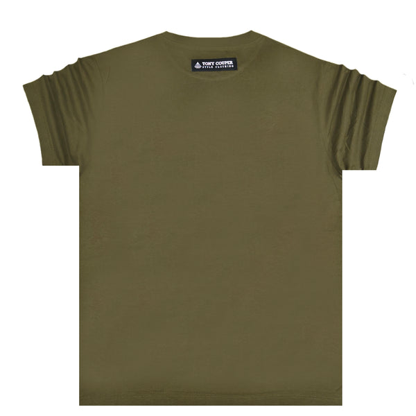 Tony couper - TT23/46 - classic tee - khaki