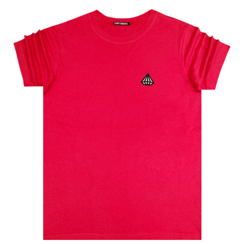 Tony couper  - TT23/50 - classic tee - red