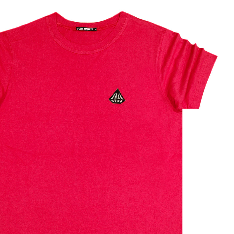 Tony couper  - TT23/50 - classic tee - red