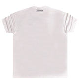 Tony couper  - TT23/14 - circle logo oversized tee - white