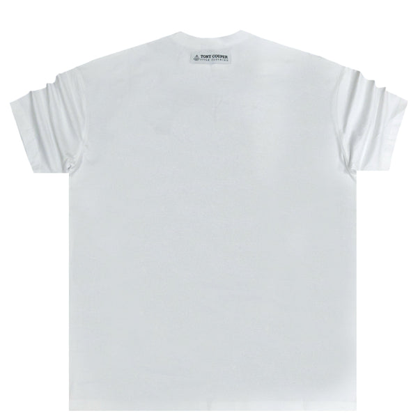 Tony couper  - TT23/108 - ticket oversized tee - white