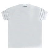 Tony couper - TT23/62 - black logo oversized tee - white