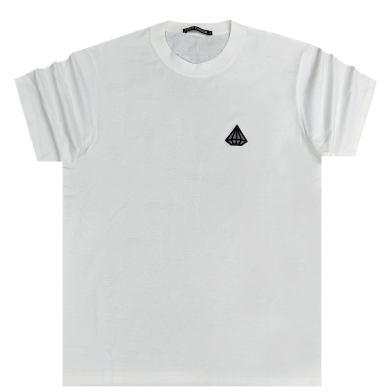 Tony couper  - TT23/21 - patterns logo oversized tee - white