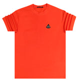 Tony couper  - TT23/55 -  classic tee - orange