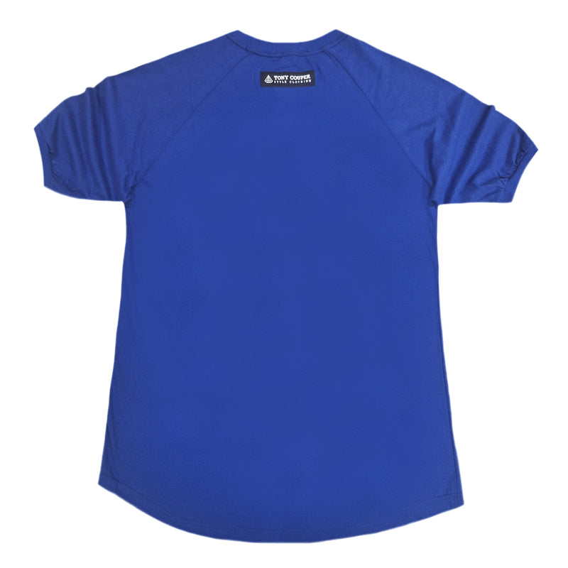 Tony couper - TT23/5 - skin tee - blue