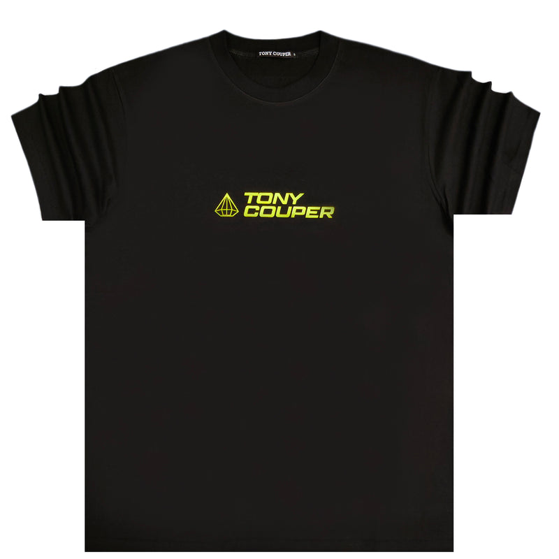 Tony couper - TT23/62 - bl yellow tee - black