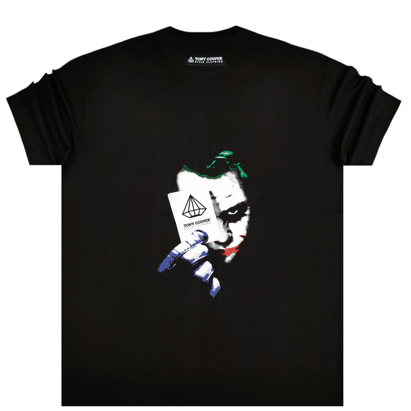 Tony couper - TT23/80 - jocker oversized tee - black