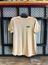 Ανδρική κοντομάνικη μπλούζα Tony couper - T24/1 - beige reg tee μπεζ