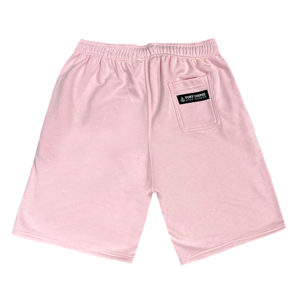 Tony Couper - V22/15 - patch shorts - pink