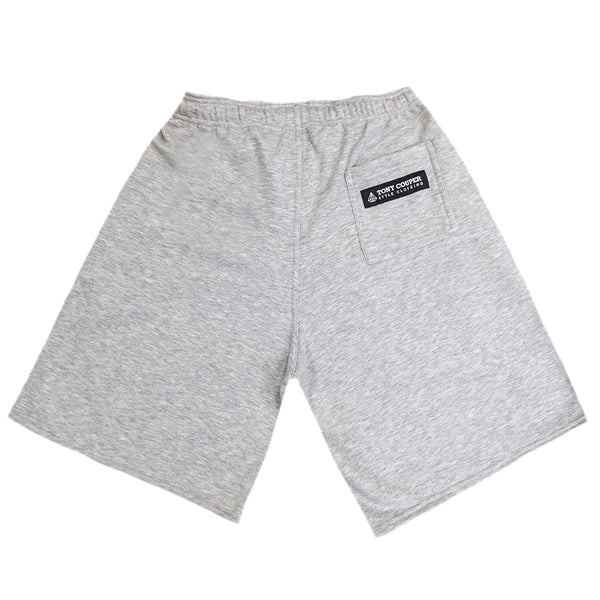Tony couper - V22/15 - diamond logo shorts - grey