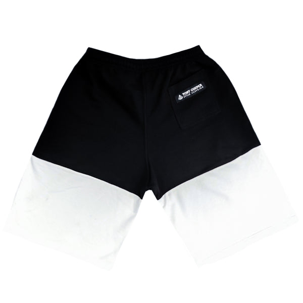 Tony couper - V22/23 - half white shorts - black