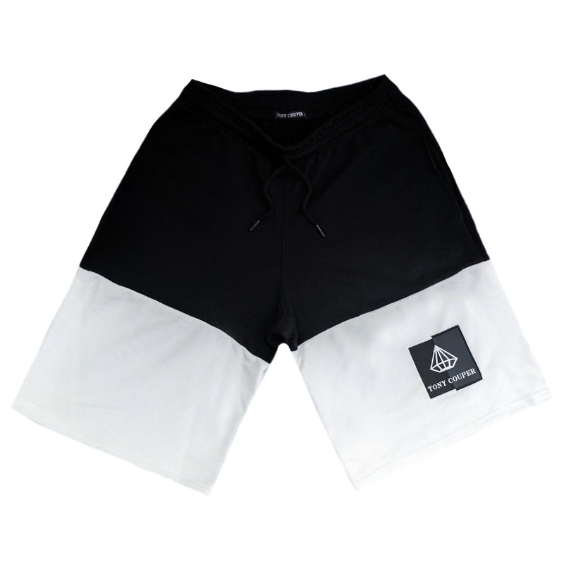 Tony couper - V22/23 - half white shorts - black