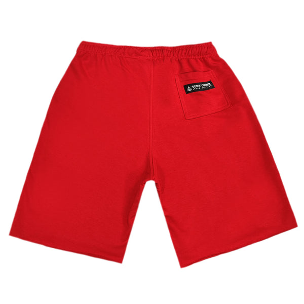 Tony couper - V22/4 - sir shorts - red