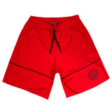 Tony couper - V22/4 - sir shorts - red