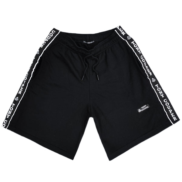 Tony couper - V23/2 - black gross shorts - black