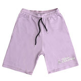 Tony couper - V23/1 -  silver logo shorts - purple