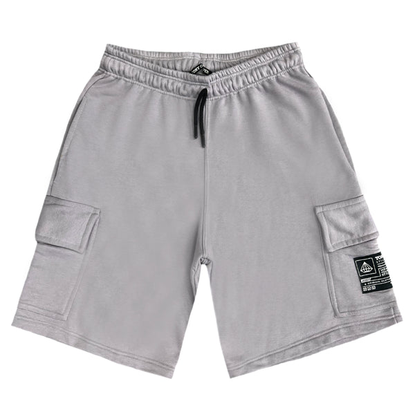 Tony couper - V23/10 - cargo shorts - grey