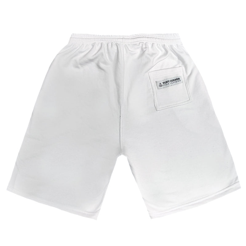 Tony couper - V23/100 - white cube shorts shorts - white