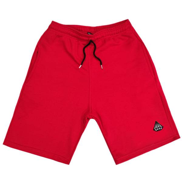 Tony couper - V23/11 - diamond shorts - red