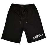 Tony couper foux logo shorts - ice