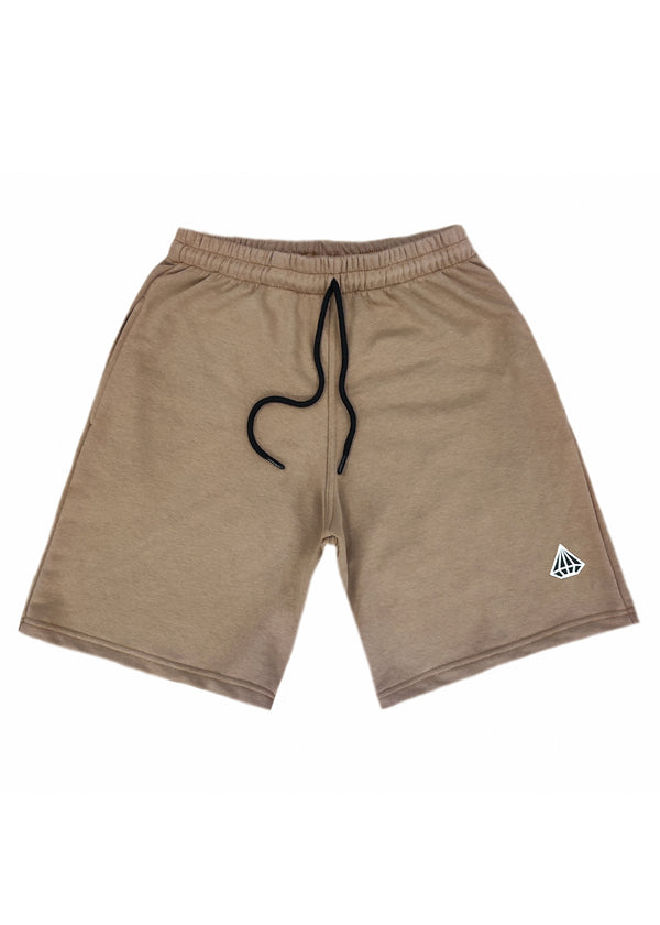 Βερμούδα Tony couper - V24/4 - diamond logo shorts καφέ