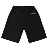 Ανδρική βερμούδα Τony couper - V24/3 - PATCH LOGO shorts μαύρο
