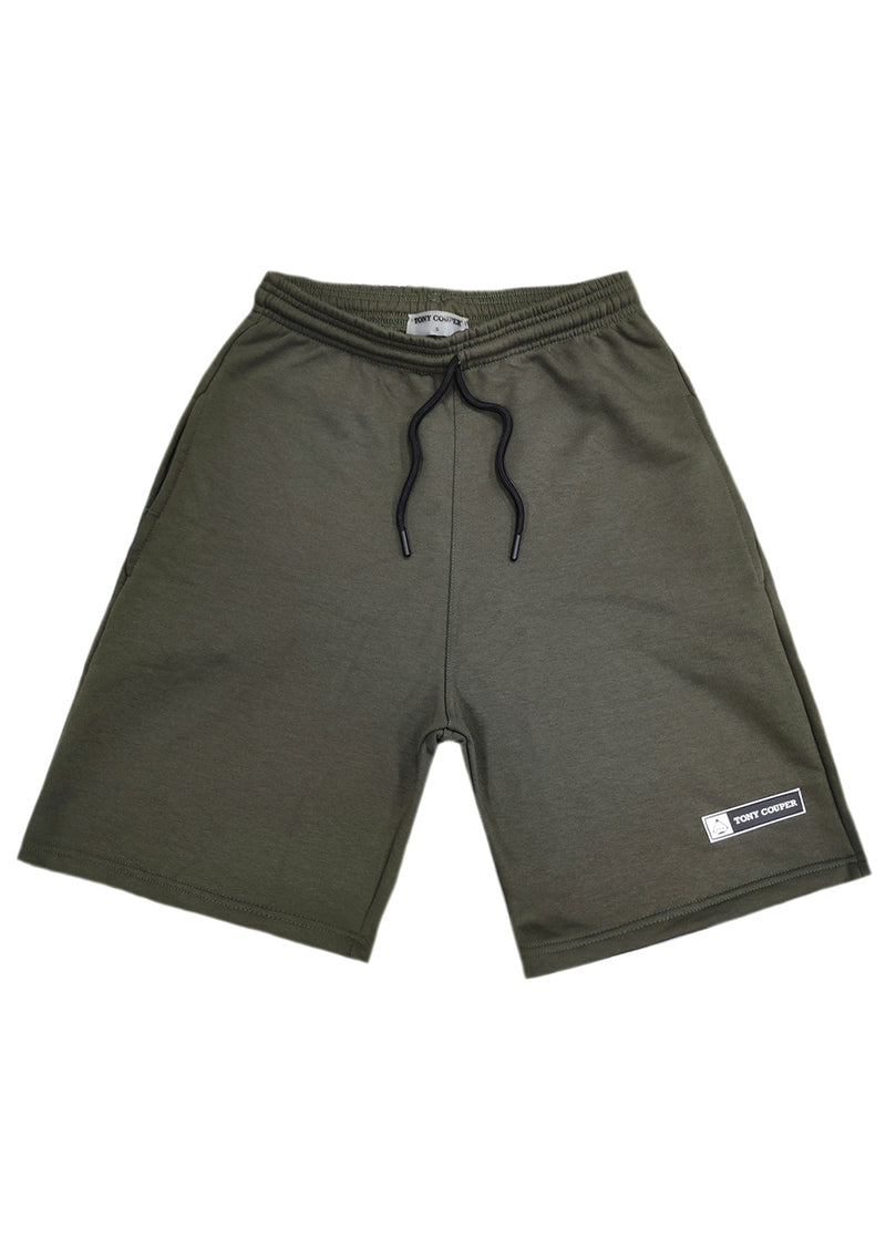 Ανδρική βερμούδα Τony couper - V24/3 - PATCH LOGO shorts χακί