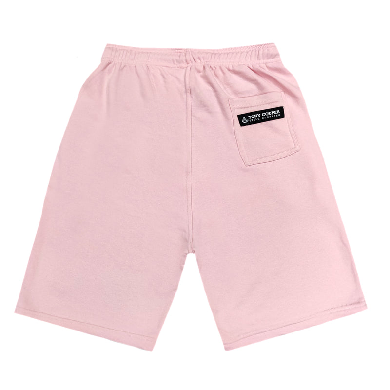 Βερμούδα Tony couper - V24/4 - diamond shorts ροζ