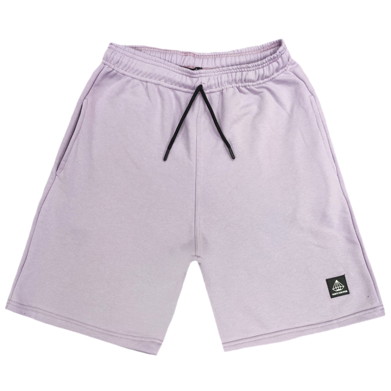 Βερμούδα Tony couper - V24/5 - cube logo shorts λιλά