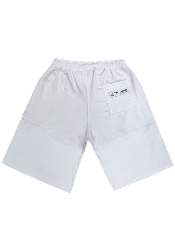 Βερμούδα Tony couper  - V24/8 - half shorts λευκό