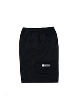 Ανδρική βερμούδα κάργκο Tony Couper - V25/2 - basic cargo oversize shorts μαύρο