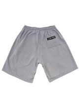 Ανδρική βερμούδα Tony Couper - V25/5 - grey black cube  logo shorts γκρι