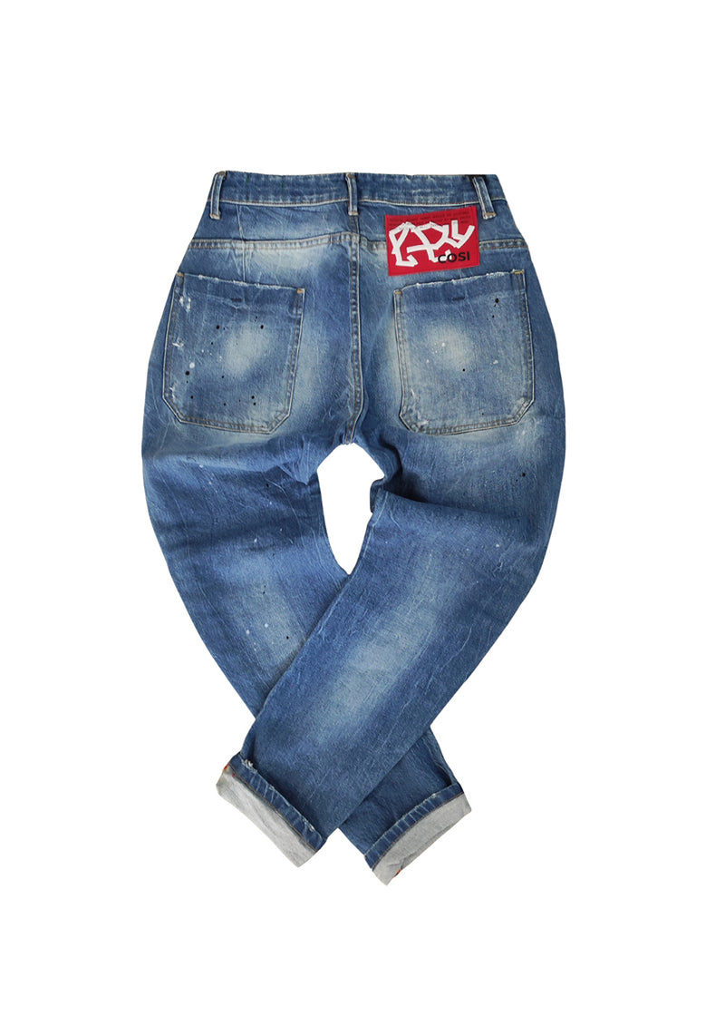 Ανδρικό τζιν παντελόνι cosi jeans - 64-vallejo μπλε