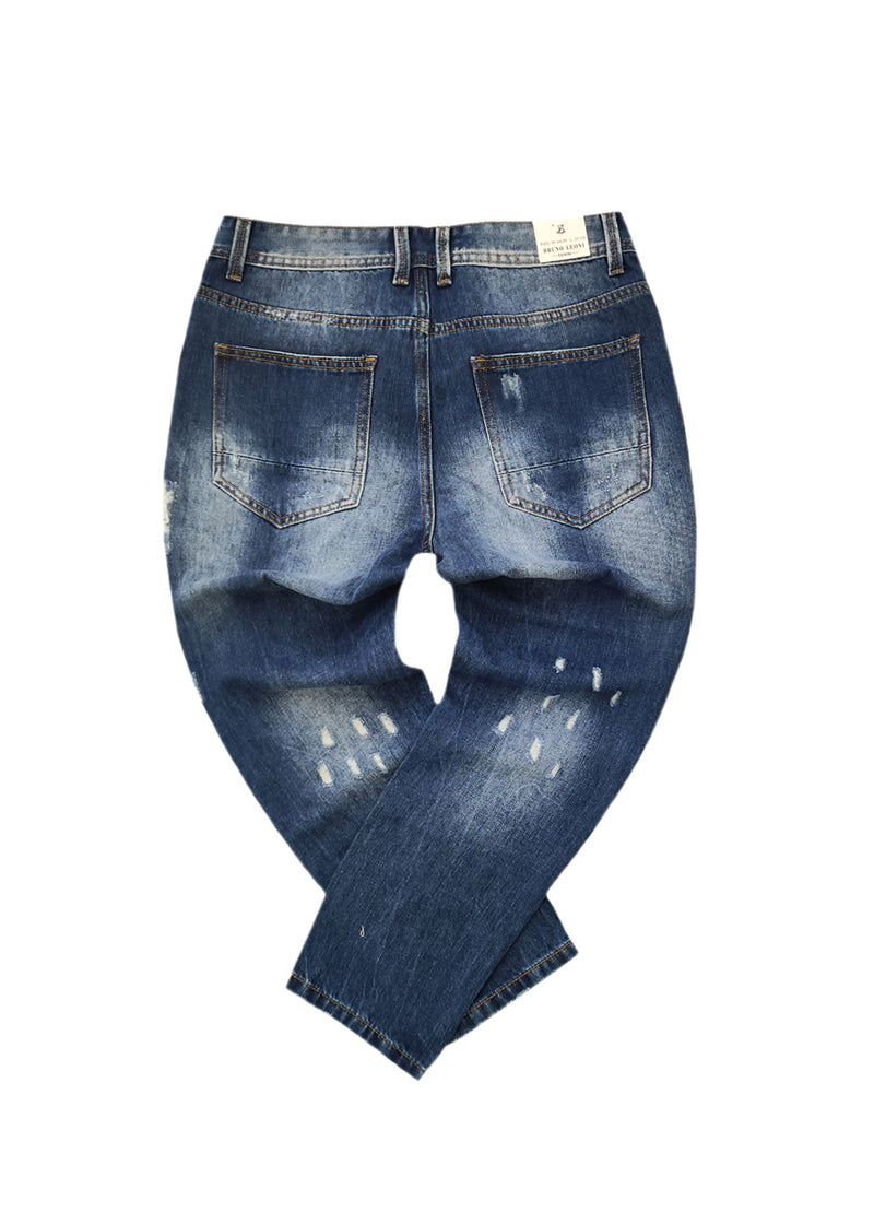 Ανδρικό jean παντελόνι GUF - VIP2670- loose fit denim jeans μπλε