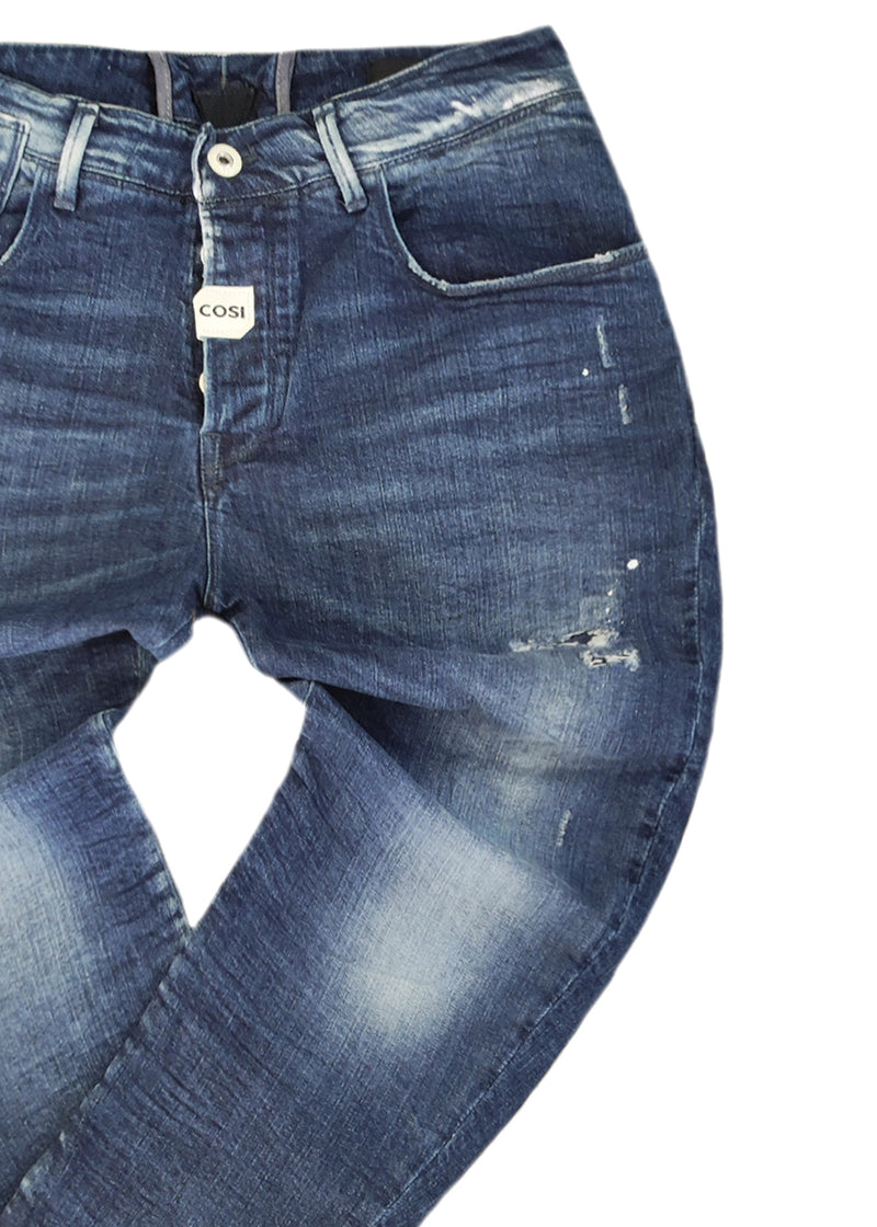 Ανδρικό τζιν παντελόνι cosi jeans - 64-vista μπλε