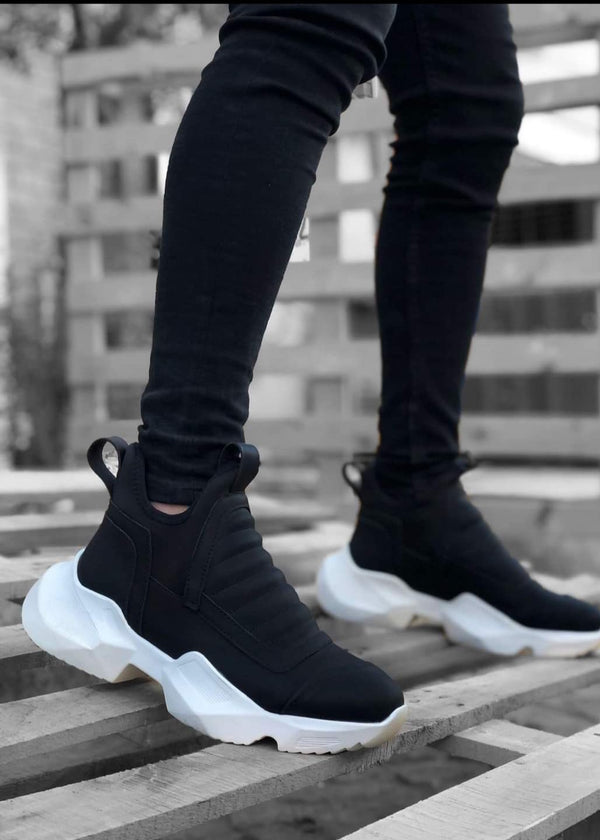 Gang - BoaGNG2 - high sneaker boots - black