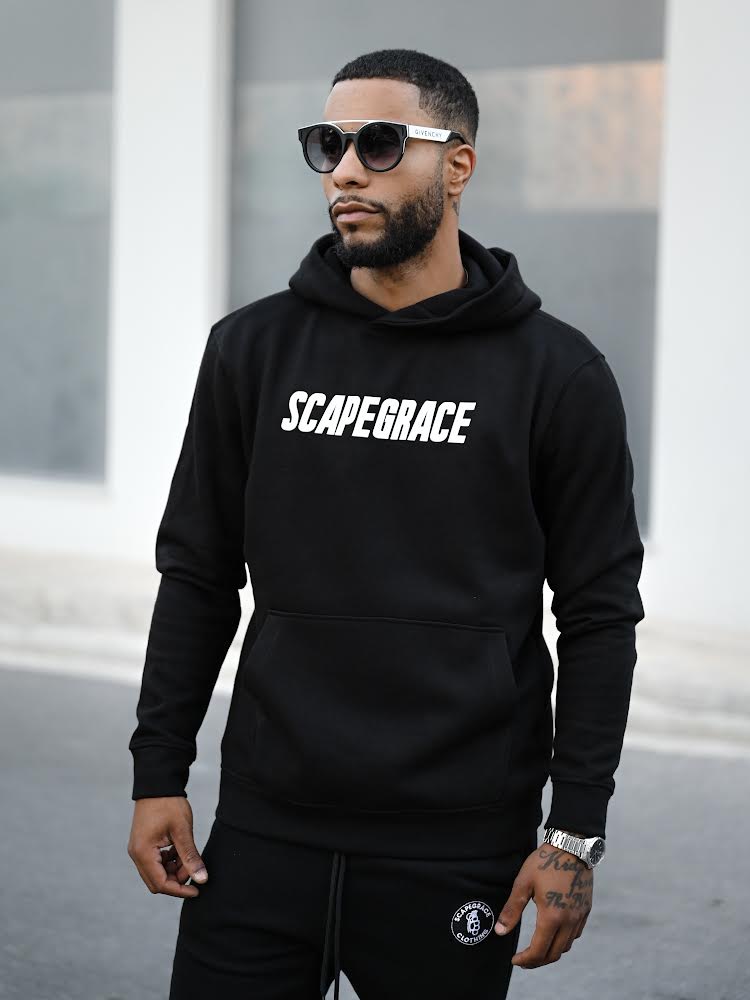 Scapegrace - SC232401B22 - essentials hoodie - black