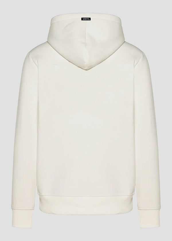 Ανδρικό φούτερ με κουκούλα Vinyl Art Clothing-91919-01-puff Teddy hoodie regular fit -white