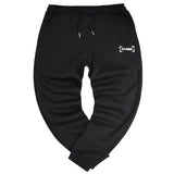 Close society - W23-105 - border logo sweatpants - black