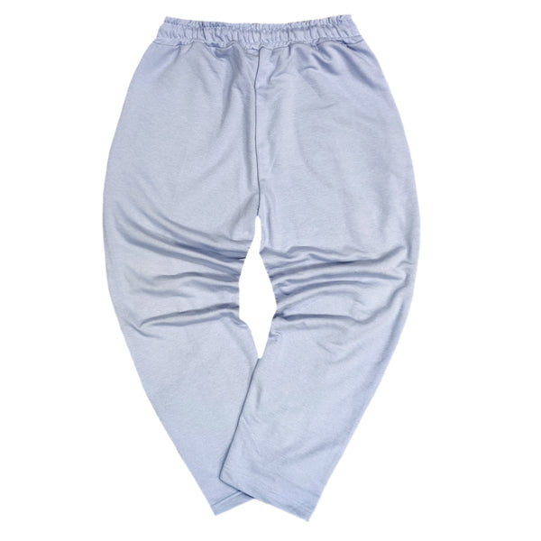 Close society - W23-123 - triangle logo pants - light blue