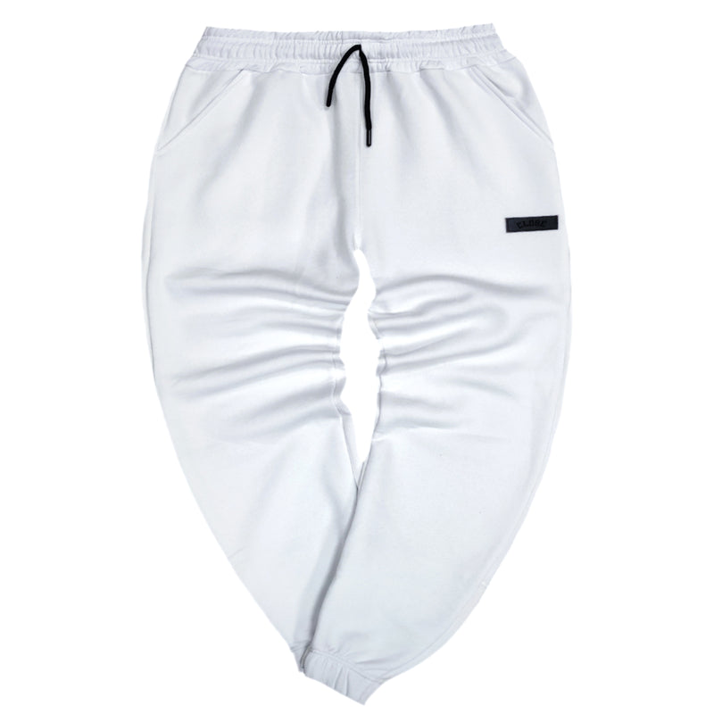 Close society - W23-128 - patch logo pants - white