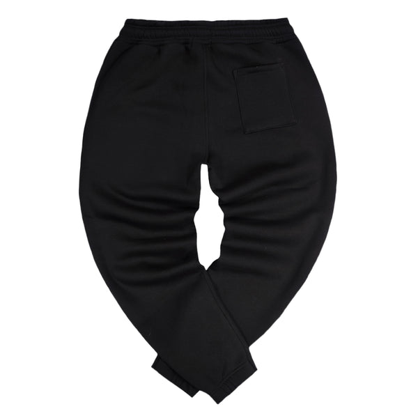 Clvse society - W23-130 - triangle logo sweatpants - black