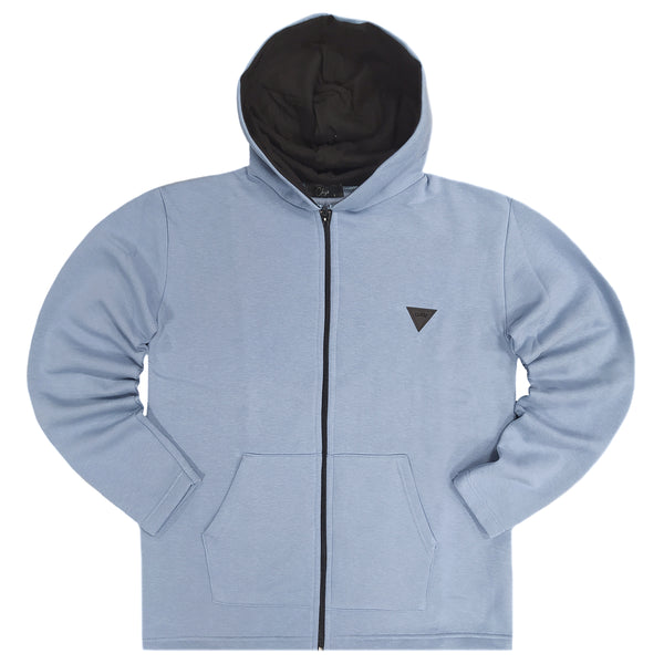 Close society - W23-700 - triangle logo jacket - teal