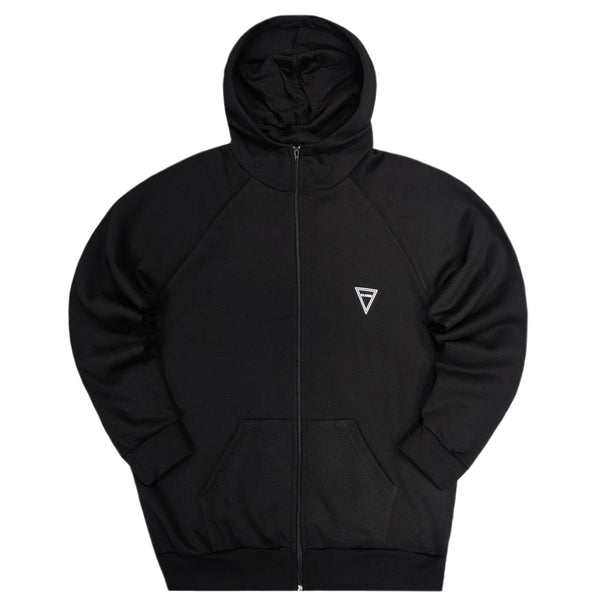 Close society - W23-835 - triangle logo jacket - black